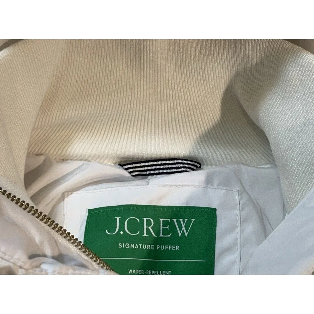 J.Crew Chateau Puffer Parka Primaloft Signature Puffer Water Repellent XXS NEW - Picture 7 of 16